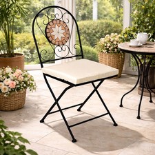 Edler Mosaik Klappstuhl