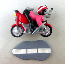 FREMDFIGUR + GROSSE FIGUR /  NU POGODI HASE WOLF auf MOTORRAD von LANDRIN +  K22