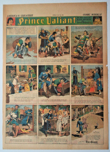 Prince valiant full pages - valiant,