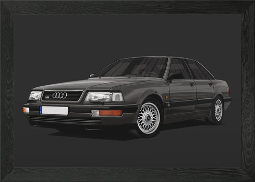 Audi quattro d11 bbs - v8,