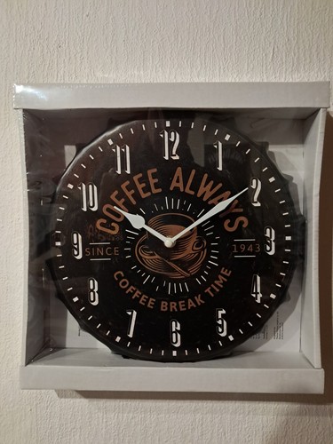 Kronkorken uhr coffee allways - coffee,