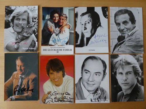 Autogramme autogrammkarte - 8,