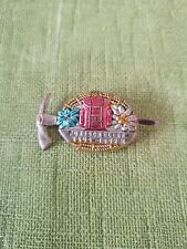 Hutnadel Anstecknadel Edelweiß Pickaxt Rucksack Purzscheller Haus 1692 m