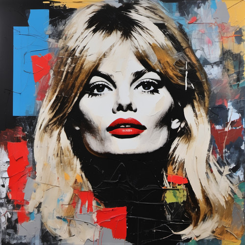 Pop art girl verführung - pop,