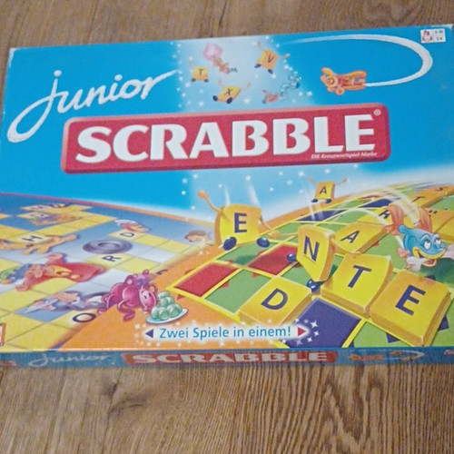 Mattel junior scrabble - mattel,