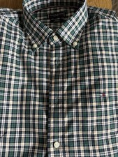 Hemd Tommy Hilfiger gr. 40  Blau/ Weiß Gestreift 