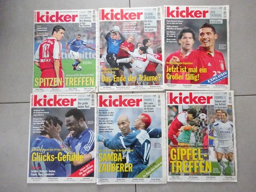 Kicker sportmagazin konvolut - sportmagazin,