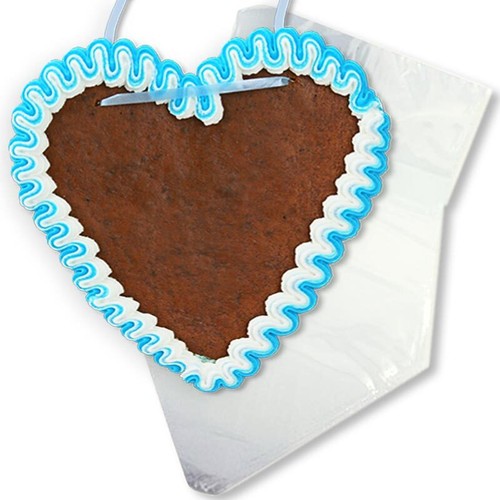 Lebkuchenherz rohling 16cm - lebkuchenherz,