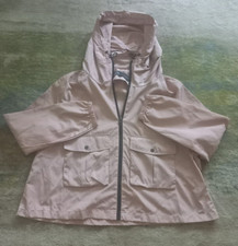 Neu o. Et.: Regenjacke wasserabweisende Jacke ZARA alt rosa real S (XS)