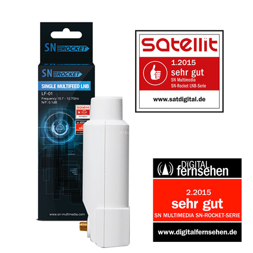 Rocket single lnb 1db - rocket, 0.1db
