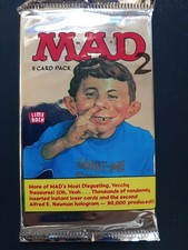MAD Magazine 2 (1992) Trading Cards Booster LimeRock - Nr. 3 (geöffnet)