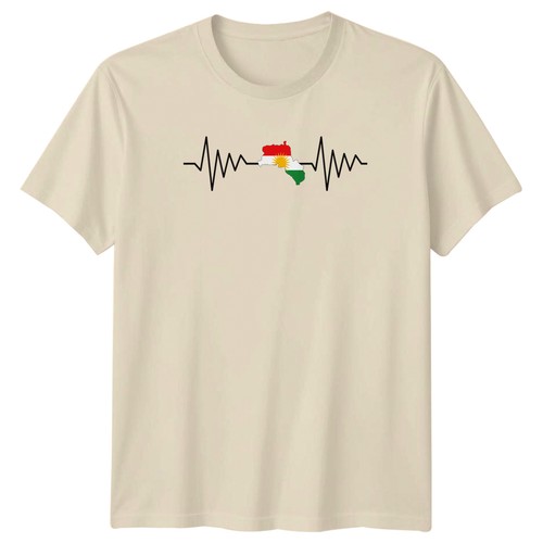 Kurdistan herzschlag shirt - kurdistan,