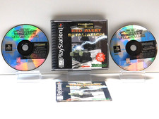 PS1 Playstation Command & Conquer Alarmstufe Rot+ NTSC US CDs Neuwertig Spiel 6
