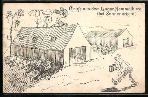 Künstler hammelburg bei - künstler-ak,