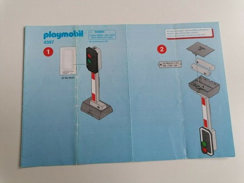 Playmobil 4397 nur bauplan - 4397,