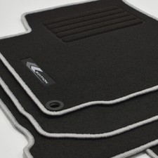 Mattenprofis Velours Logo Fußmatten für VW Golf 4 IV ab Bj.9/1997 - 2006 si oval