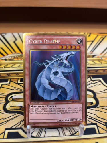 Yugioh cyber drache pgld de053 - yugioh,