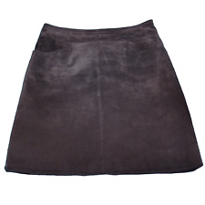 MARCO PECCI Mini-Wildleder Rock Gr. 38 ?