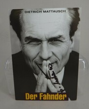 Autogramm Dietrich Mattausch als "Der Fahnder" Schauspieler (70917)