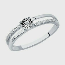 Women's ring ring silver
