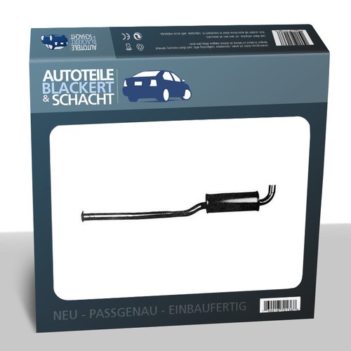 Auspuff mitteltopf für volvo - auspuff,