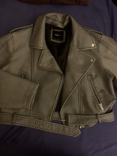 Lederjacke newyorker l - lederjacke, gr.l