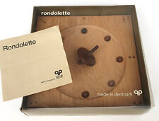 Rondolette, altes Kreiselspiel aus Holz, Design Preben Paarup Denmark 60er, RAR!
