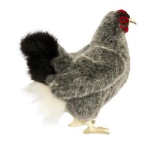 Hansa Toy 5622 Huhn grau 30 cm Kuscheltier Stofftier Plüschtier
