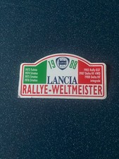 Aufkleber LANCIA RALLYE WELTMEISTER 1988 Rallye Motorsport