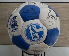 Schalke 04 Autogrammball Ball 90er Original Signiert