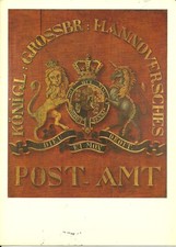 AK Hannover - Posthausschild