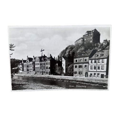 Ansichtskarte postkarte greiz - ansichtskarte,