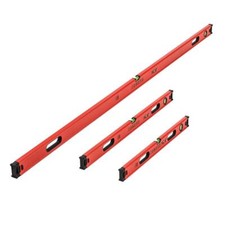 NOW Wasserwaagen Set 3 tlg. Längen 80 cm| 100 cm | 200 cm Alu Wasserwaage