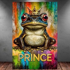 LEINWAND BILD ER XXL FROSCH