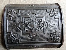 Antike ofenplatte gußeisen - antike, ofenplatte,