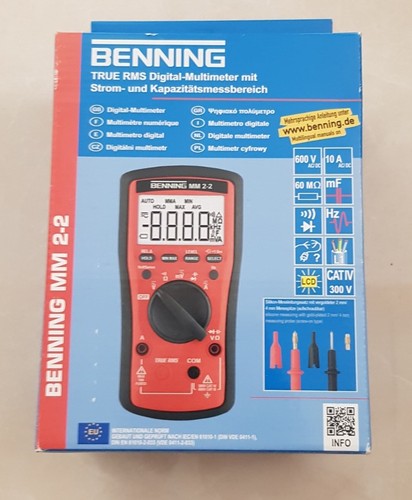 Benning hand multimeter - 2-2, hand-multimeter