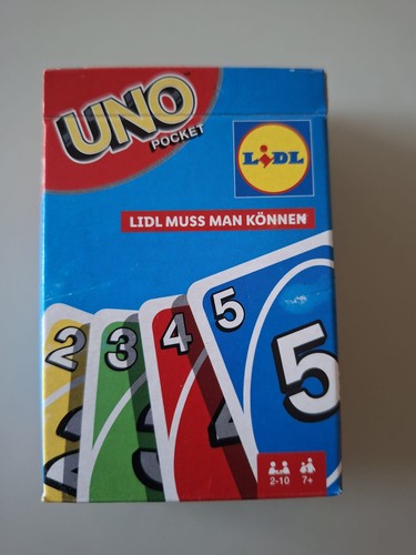 Lidl uno pocket kartenspiel - uno,