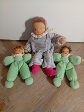  3 Stoffpuppen nach Waldorfart