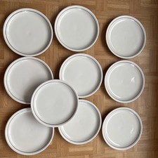 10 Essteller Thomas Porzellan Rosenthal Serie Trend Café Weiß