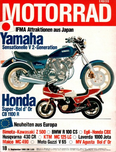 Das motorrad 1980 honda cb - honda,