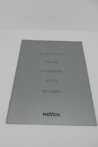 Revox linie hifi katalog - revox,