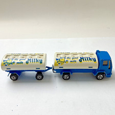 Majorette - Nr. 241-245 - FORD Milch-Tankwagen und Anhänger (Trailer) Milky