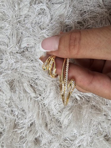 Armband armreif goldfarben mit - armband,