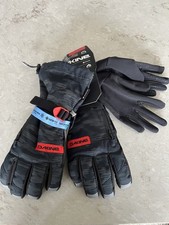 Dakine Leder Titan Gore Tex Handschuhe, Farbe Flash Medium mit Warmfutter Handschuh