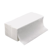 Enpack 4000 Blatt Papierhandtuch Weiß 25 x 23 2-lagig V-Fold Allzweckhandtücher