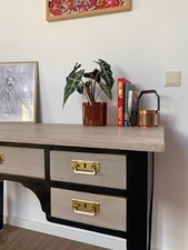 Shabby Chic Vintage Schreibtisch (Schweden Import 1940) | Versand möglich