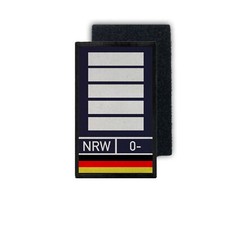 9,8x6cm Patch Justiz Dienstrangabzeichen gestalten Dienst Justizvollzug #35408