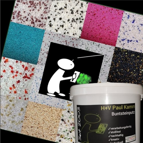 Buntsteinputz mosaikputz - buntsteinputz,