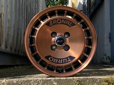 4x Neu RONAL R10 Turbo 7x15 4x100 ET:37 VW Golf 1 2 Scirocco Jetta Renault Clio