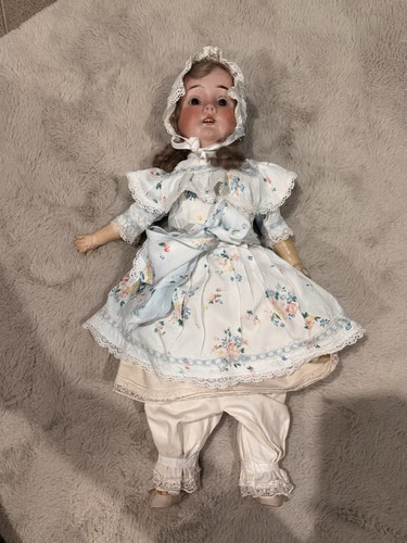 Antike porzellankopfpuppe - antike,
